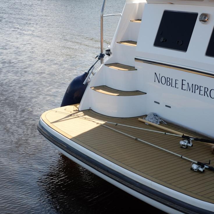 Corporate retreat on yacht